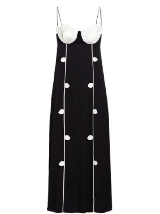 FARM Rio Dresses & Skirts - FARM Rio Black and White Silky Dress